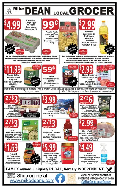 Mike Dean Local Grocer Flyer January 12 to 18