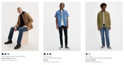 Levi’s Canada End of Season Sale: Save 40% on Select Styles