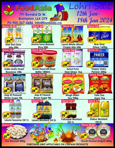 FoodAsia Flyer January 12 to 18