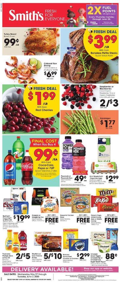Smith's Weekly Ad & Flyer May 27 to June 2