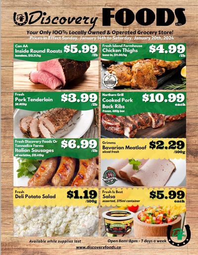 Discovery Foods Flyer January 14 to 20