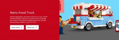 Lego Canada: New Sale Items + Free Retro Food Truck with Purchase of $245 or More