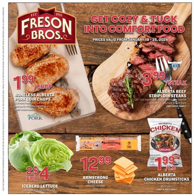 Freson Bros. Flyer January 19 to 25
