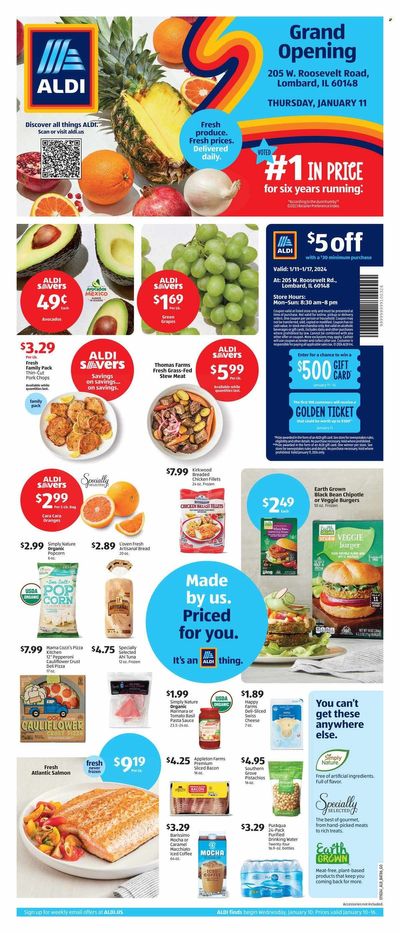 ALDI (IL) Weekly Ad Flyer Specials January 10 to January 16, 2024