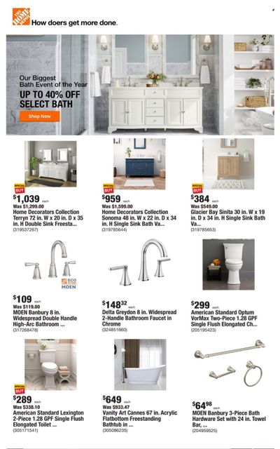 The Home Depot Weekly Ad Flyer Specials January 11 to January 18, 2024