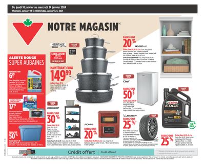 Canadian Tire (QC) Flyer January 18 to 24