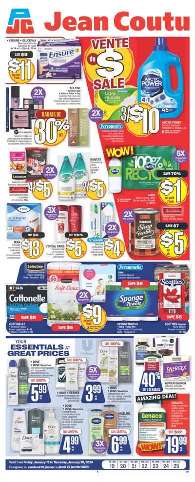 Jean Coutu (ON) Flyer January 19 to 25