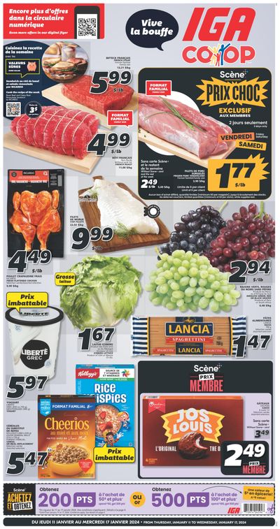 IGA (NB) Flyer January 18 to 24