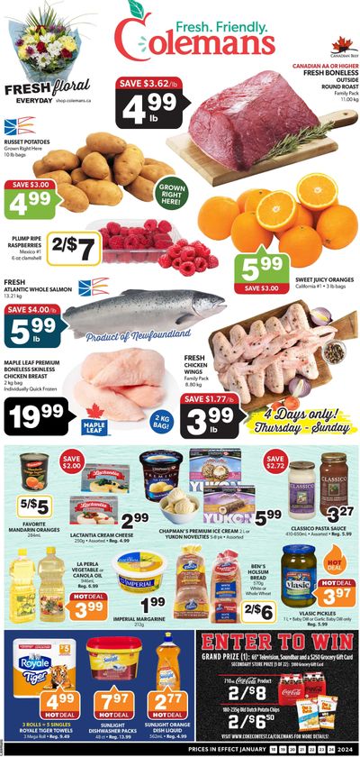 Coleman's Flyer January 18 to 24