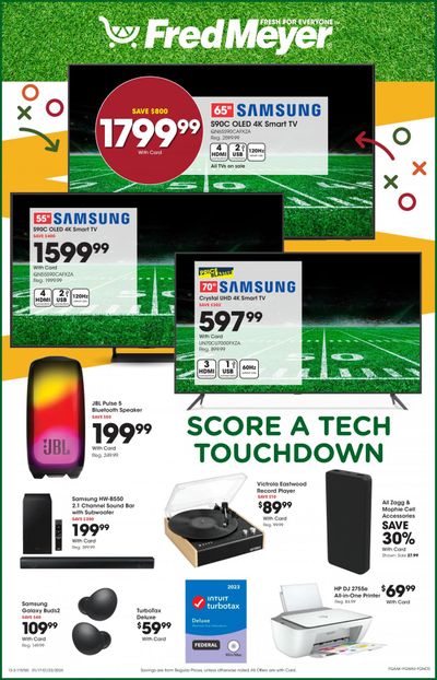 Fred Meyer (WA) Weekly Ad Flyer Specials January 17 to January 23, 2024