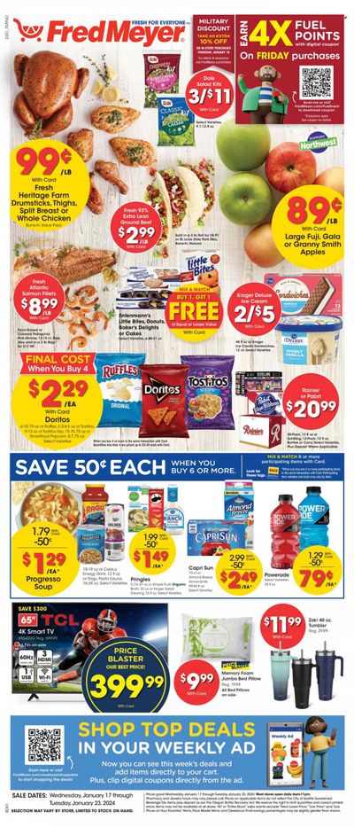 Fred Meyer (WA) Weekly Ad Flyer Specials January 17 to January 23, 2024