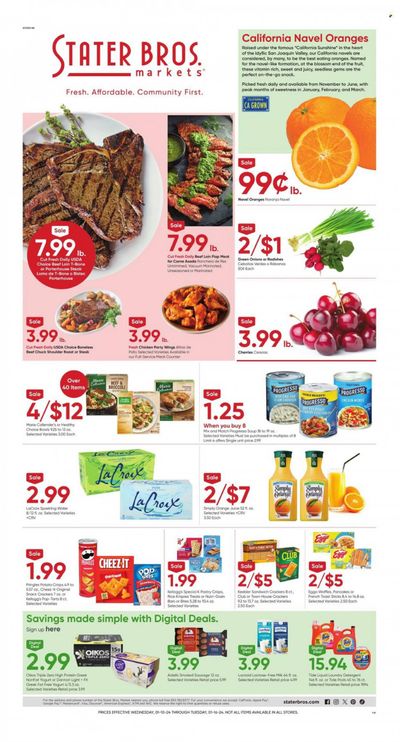 Stater Bros. Weekly Ad Flyer Specials January 17 to January 23, 2024