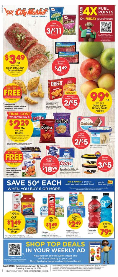 City Market (CO, UT, WY) Weekly Ad Flyer Specials January 17 to January 23, 2024