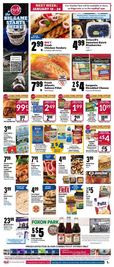 Big Y (CT) Weekly Ad Flyer Specials January 11 to January 17, 2024