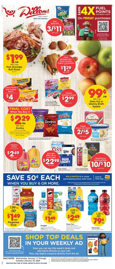 Dillons (KS) Weekly Ad Flyer Specials January 17 to January 23, 2024