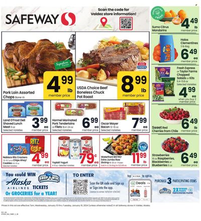 Safeway (AK) Weekly Ad Flyer Specials January 10 to January 16, 2024
