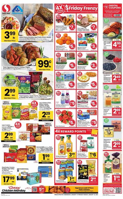 Safeway (OR) Weekly Ad Flyer Specials January 10 to January 16, 2024