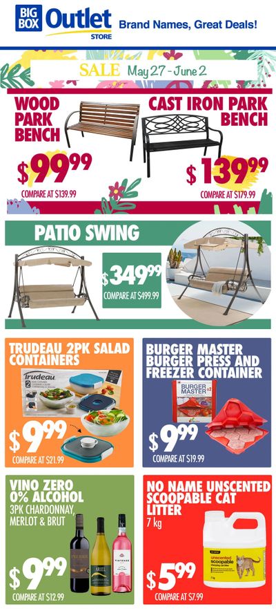 Big Box Outlet Store Flyer May 27 to June 2