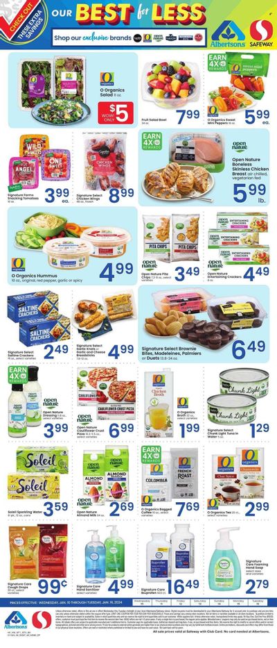 Safeway (MT) Weekly Ad Flyer Specials January 10 to January 16, 2024