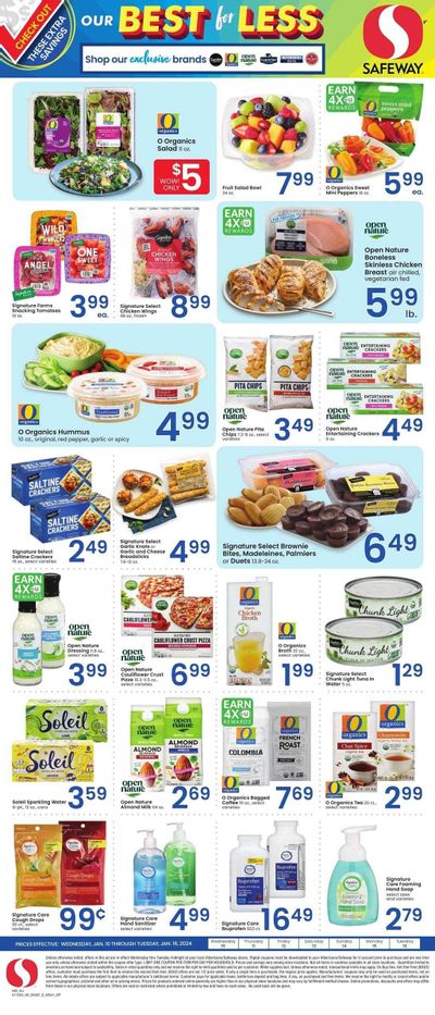 Safeway (CO) Weekly Ad Flyer Specials January 10 to January 16, 2024
