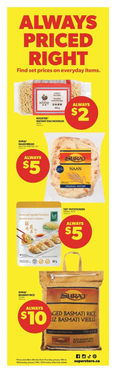 Real Canadian Superstore (ON) Flyer January 18 to 24