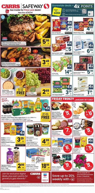 Safeway (AK) Weekly Ad Flyer Specials January 17 to January 23, 2024