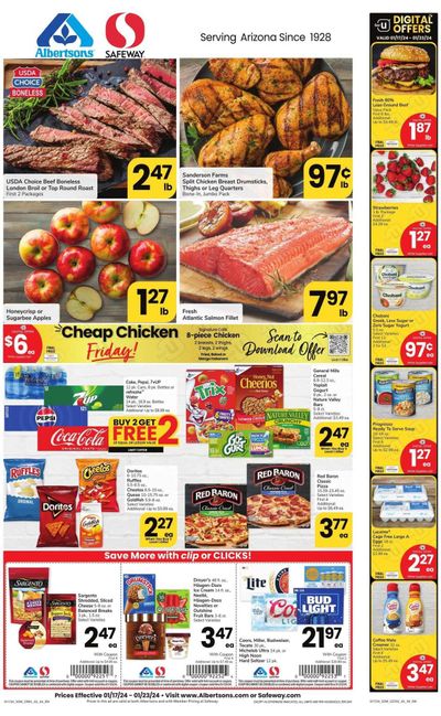Safeway (AZ) Weekly Ad Flyer Specials January 17 to January 23, 2024