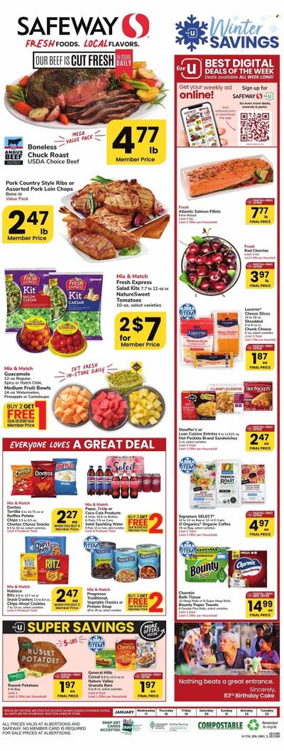 Safeway (CO) Weekly Ad Flyer Specials January 17 to January 23, 2024