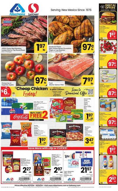 Safeway (NM) Weekly Ad Flyer Specials January 17 to January 23, 2024