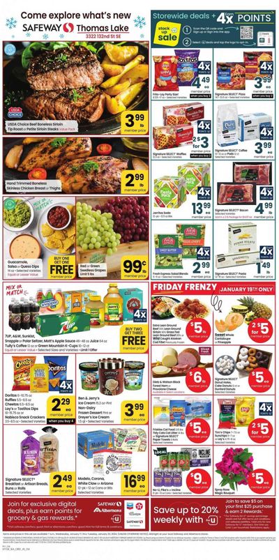 Safeway (WA) Weekly Ad Flyer Specials January 17 to January 23, 2024