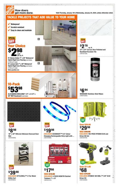 Home Depot (ON) Flyer January 18 to 24