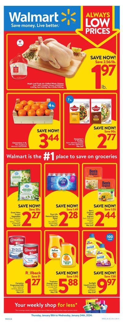 Walmart (ON) Flyer January 18 to 24
