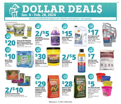 Rural King Weekly Ad Flyer Specials January 4 to February 28, 2024