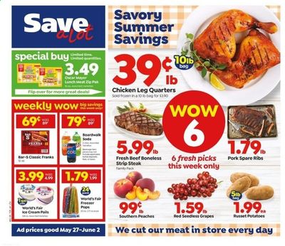 Save a Lot Weekly Ad & Flyer May 27 to June 2
