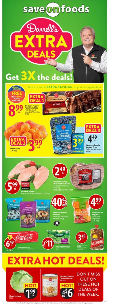 Save On Foods (BC) Flyer January 18 to 24