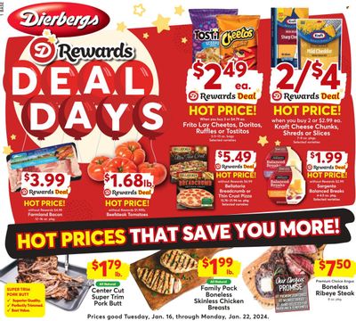 Dierbergs (IL, MO) Weekly Ad Flyer Specials January 16 to January 22, 2024