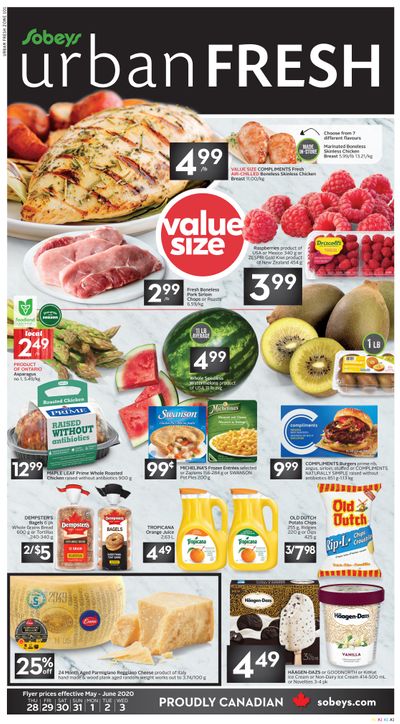 Sobeys Urban Fresh Flyer May 28 to June 3