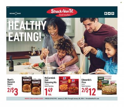 Strack & Van Til Weekly Ad Flyer Specials January 3 to January 30, 2024