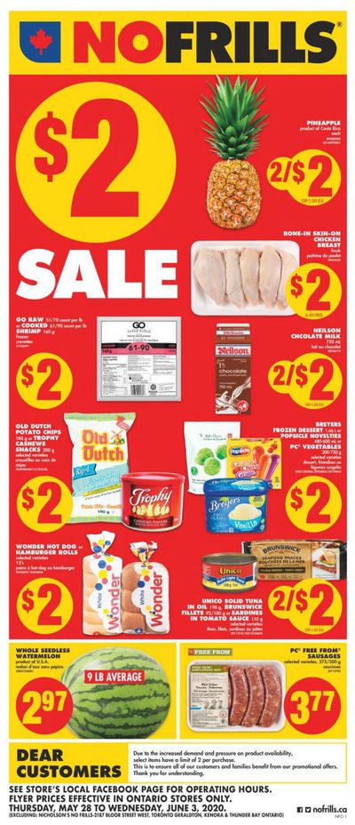 No Frills (ON) Flyer May 28 to June 3