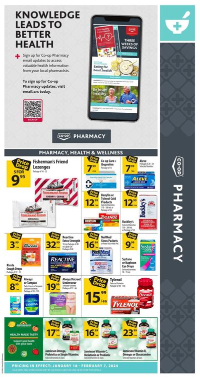 Co-op (West) Pharmacy Flyer January 18 to February 7
