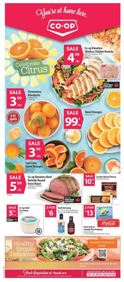 Co-op (West) Food Store Flyer January 18 to 24