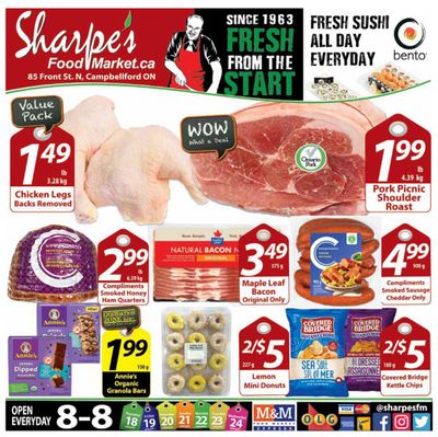 Sharpe's Food Market Flyer January 18 to 24