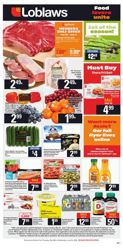 Loblaws (ON) Flyer May 28 to June 3