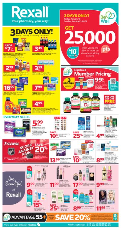 Rexall (AB) Flyer January 19 to 25