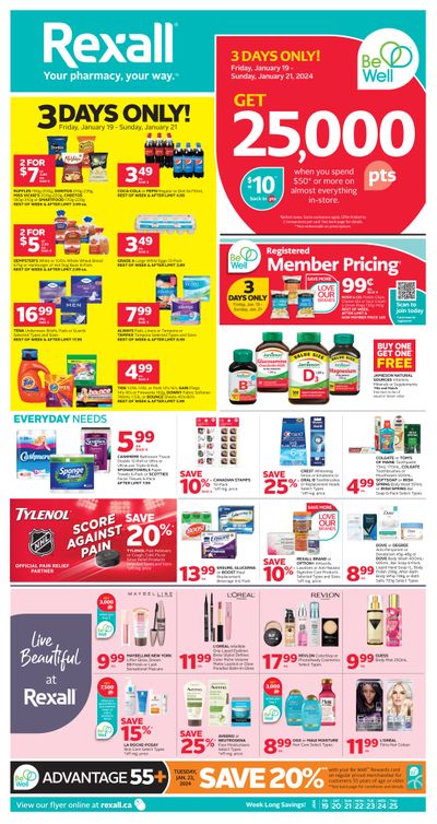 Rexall (ON) Flyer January 19 to 25