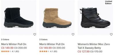 Merrell Canada End of Season Sale: Save up to 50% on Select Styles