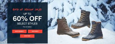 Sperry Canada: End of Season Sale up to 60% off