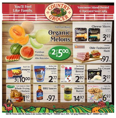Country Grocer (Salt Spring) Flyer May 27 to June 1