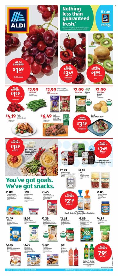 ALDI (GA, NC, SC) Weekly Ad Flyer Specials January 17 to January 23, 2024