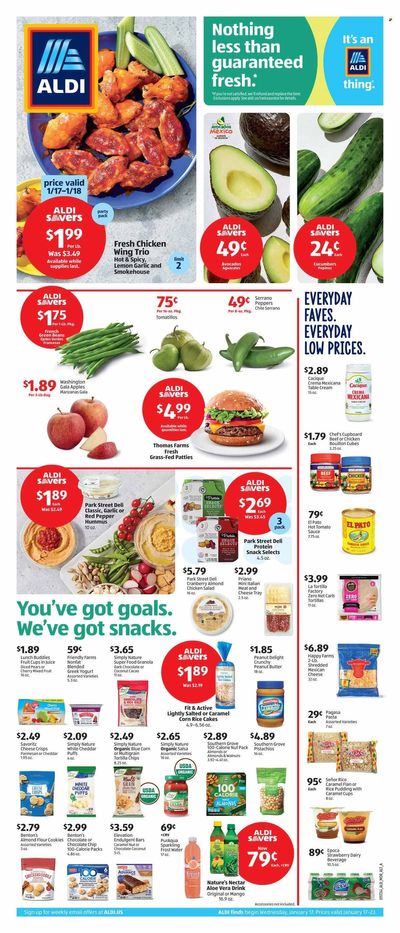 ALDI (CA) Weekly Ad Flyer Specials January 17 to January 23, 2024